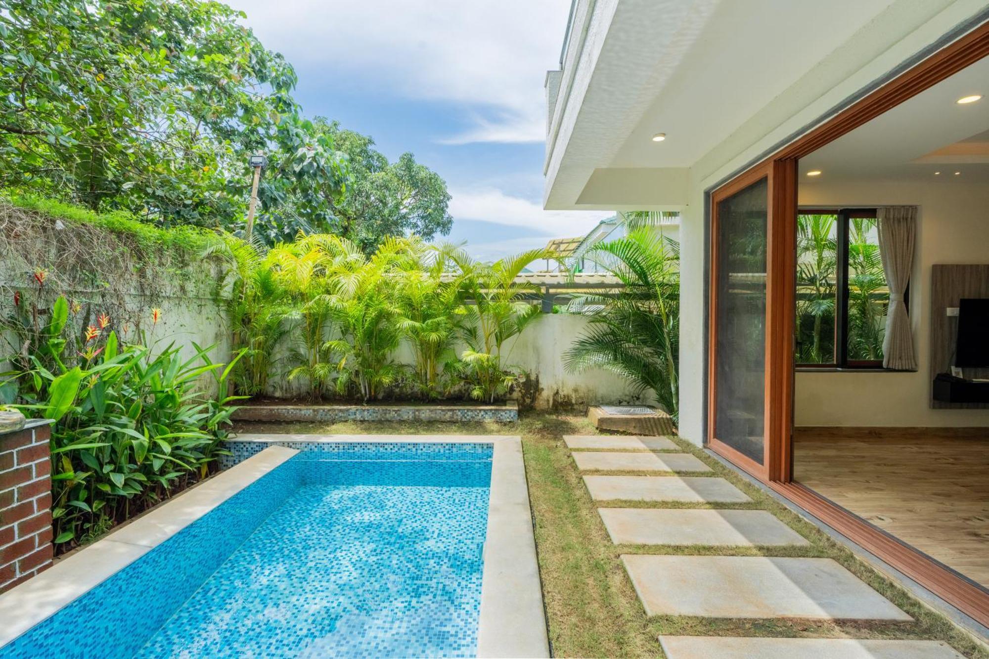 Oxel Elivaas 3 Bhk Pvt Pool & Bar - Villa Valerie מראה חיצוני תמונה