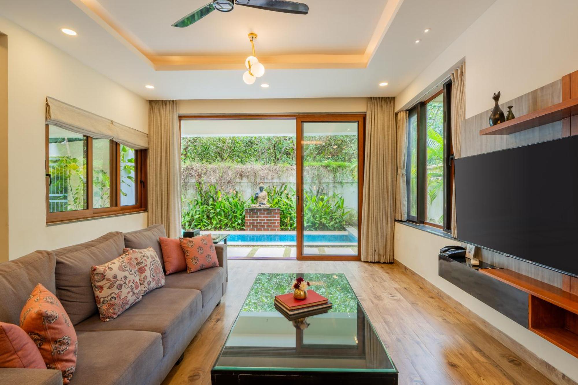 Oxel Elivaas 3 Bhk Pvt Pool & Bar - Villa Valerie מראה חיצוני תמונה