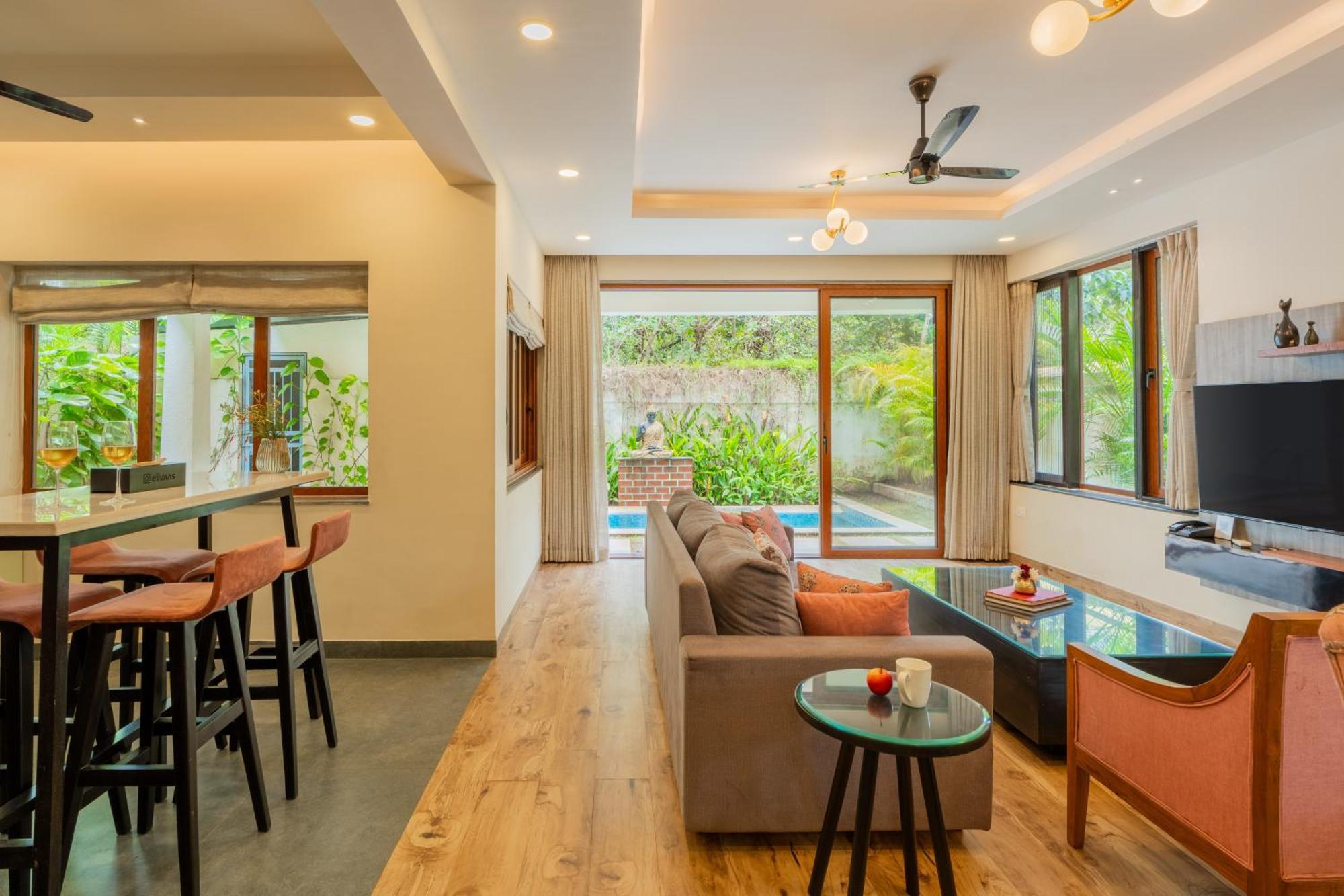Oxel Elivaas 3 Bhk Pvt Pool & Bar - Villa Valerie מראה חיצוני תמונה