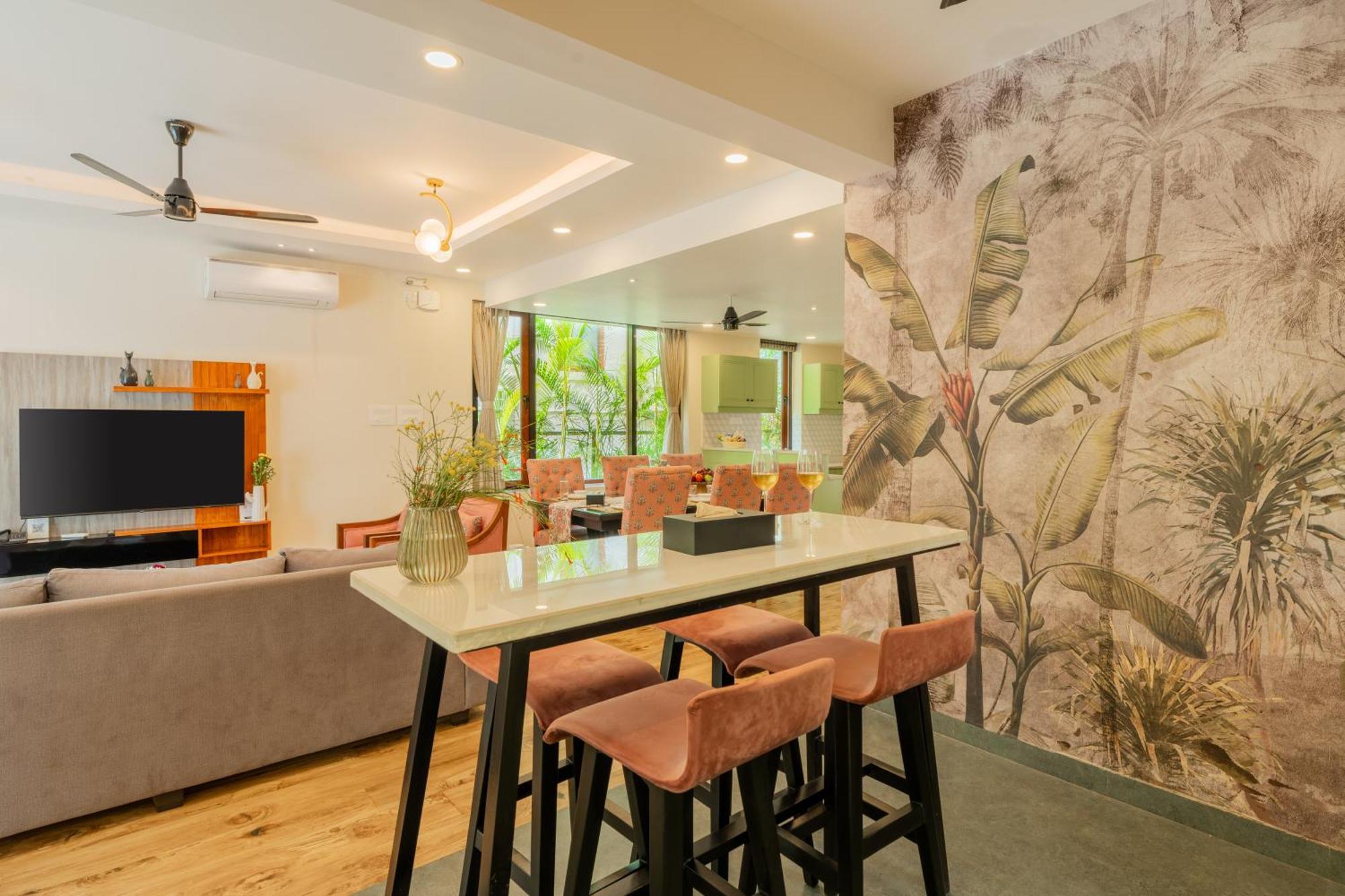 Oxel Elivaas 3 Bhk Pvt Pool & Bar - Villa Valerie מראה חיצוני תמונה