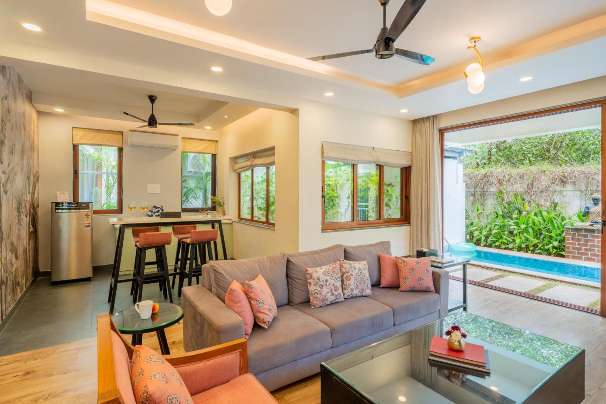 Oxel Elivaas 3 Bhk Pvt Pool & Bar - Villa Valerie מראה חיצוני תמונה
