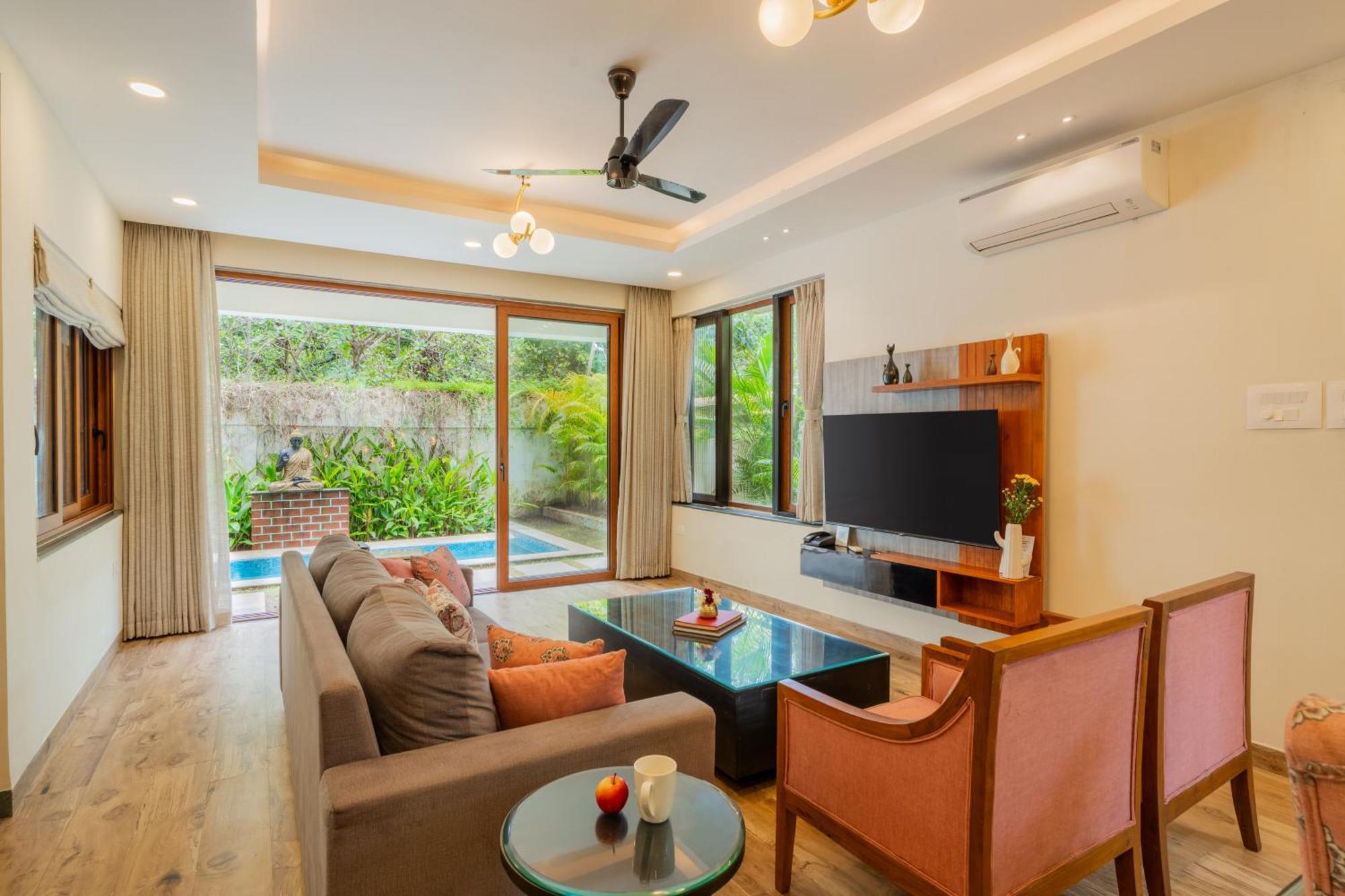 Oxel Elivaas 3 Bhk Pvt Pool & Bar - Villa Valerie מראה חיצוני תמונה