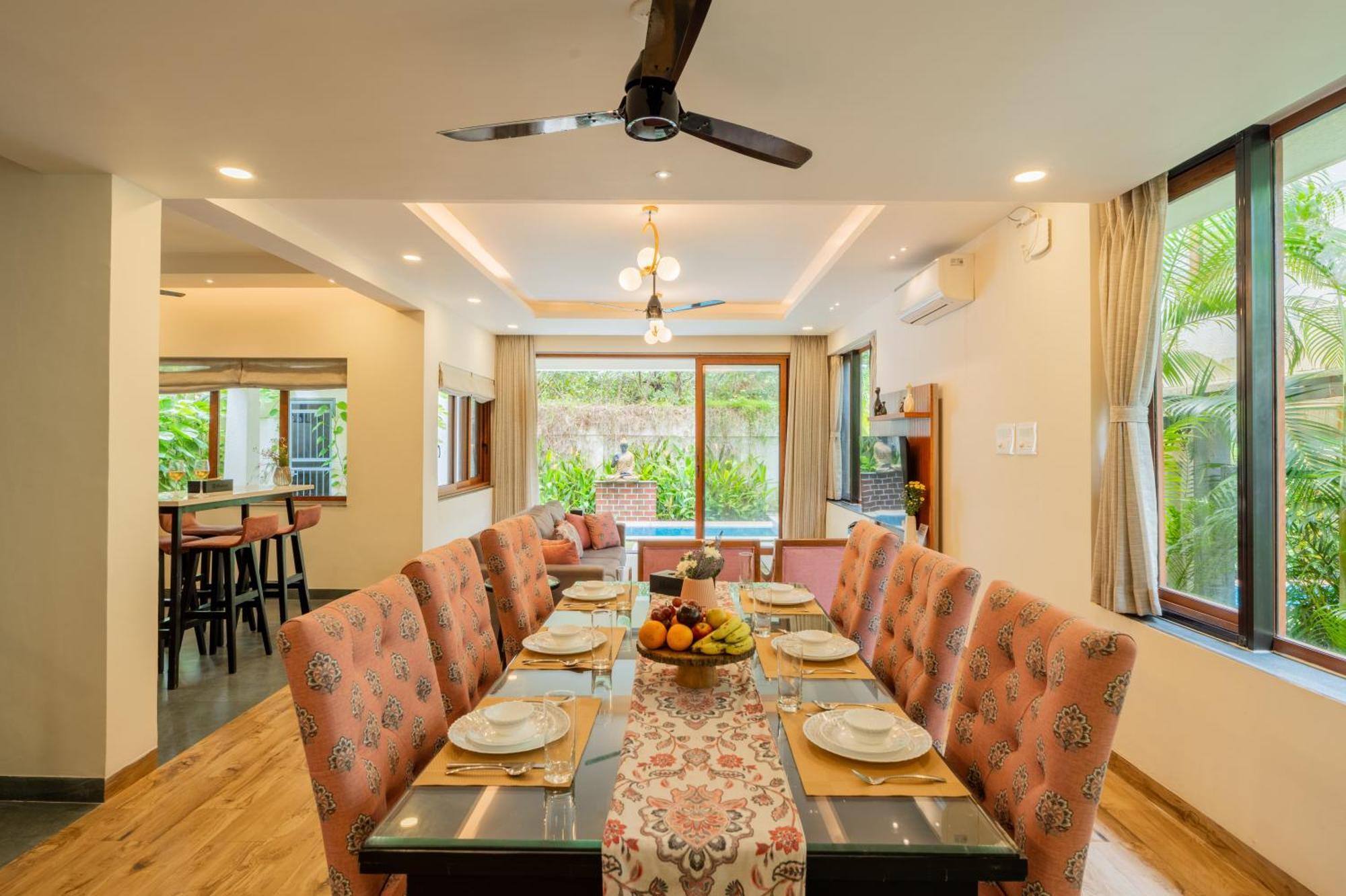 Oxel Elivaas 3 Bhk Pvt Pool & Bar - Villa Valerie מראה חיצוני תמונה