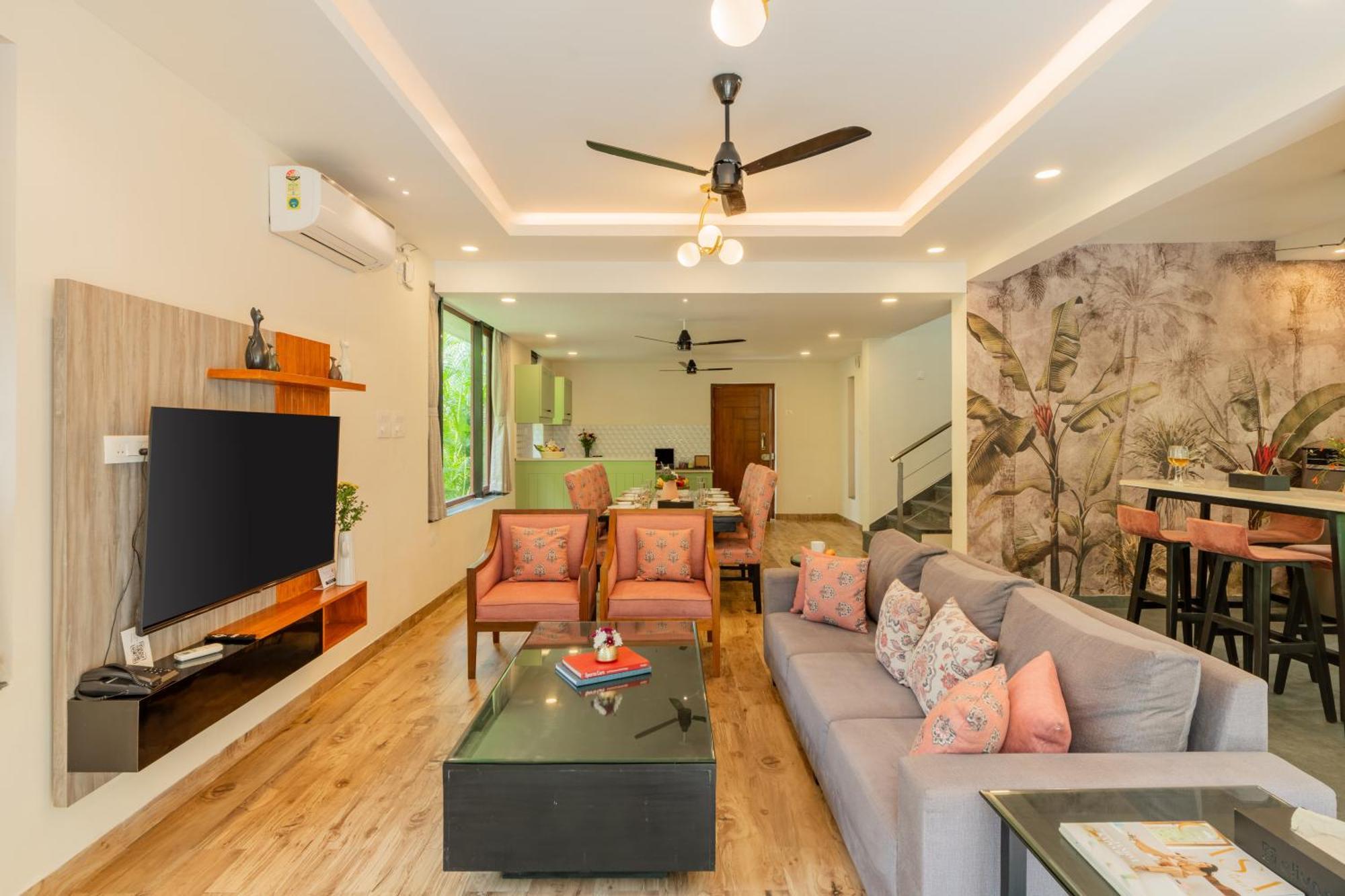 Oxel Elivaas 3 Bhk Pvt Pool & Bar - Villa Valerie מראה חיצוני תמונה