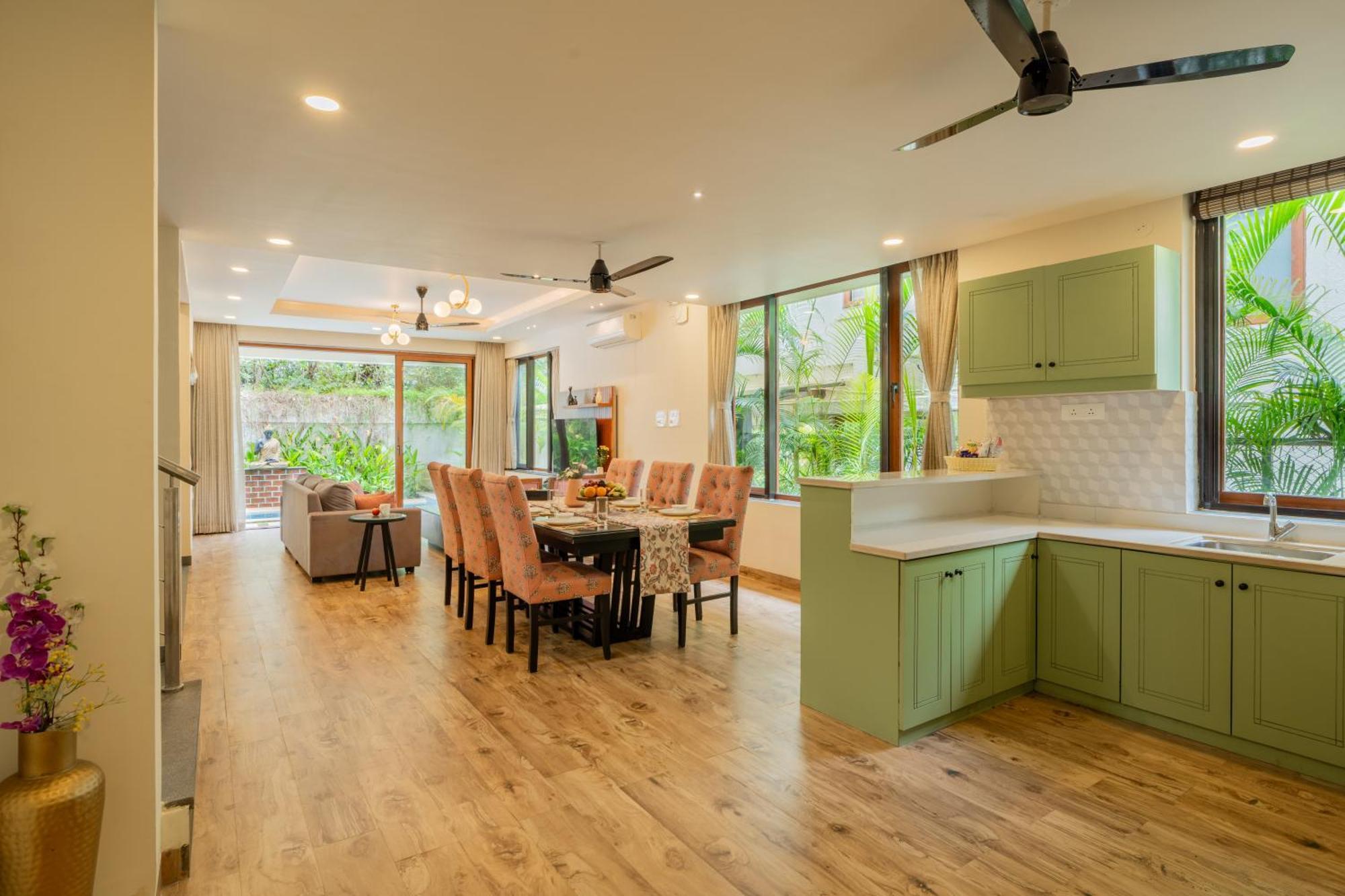 Oxel Elivaas 3 Bhk Pvt Pool & Bar - Villa Valerie מראה חיצוני תמונה