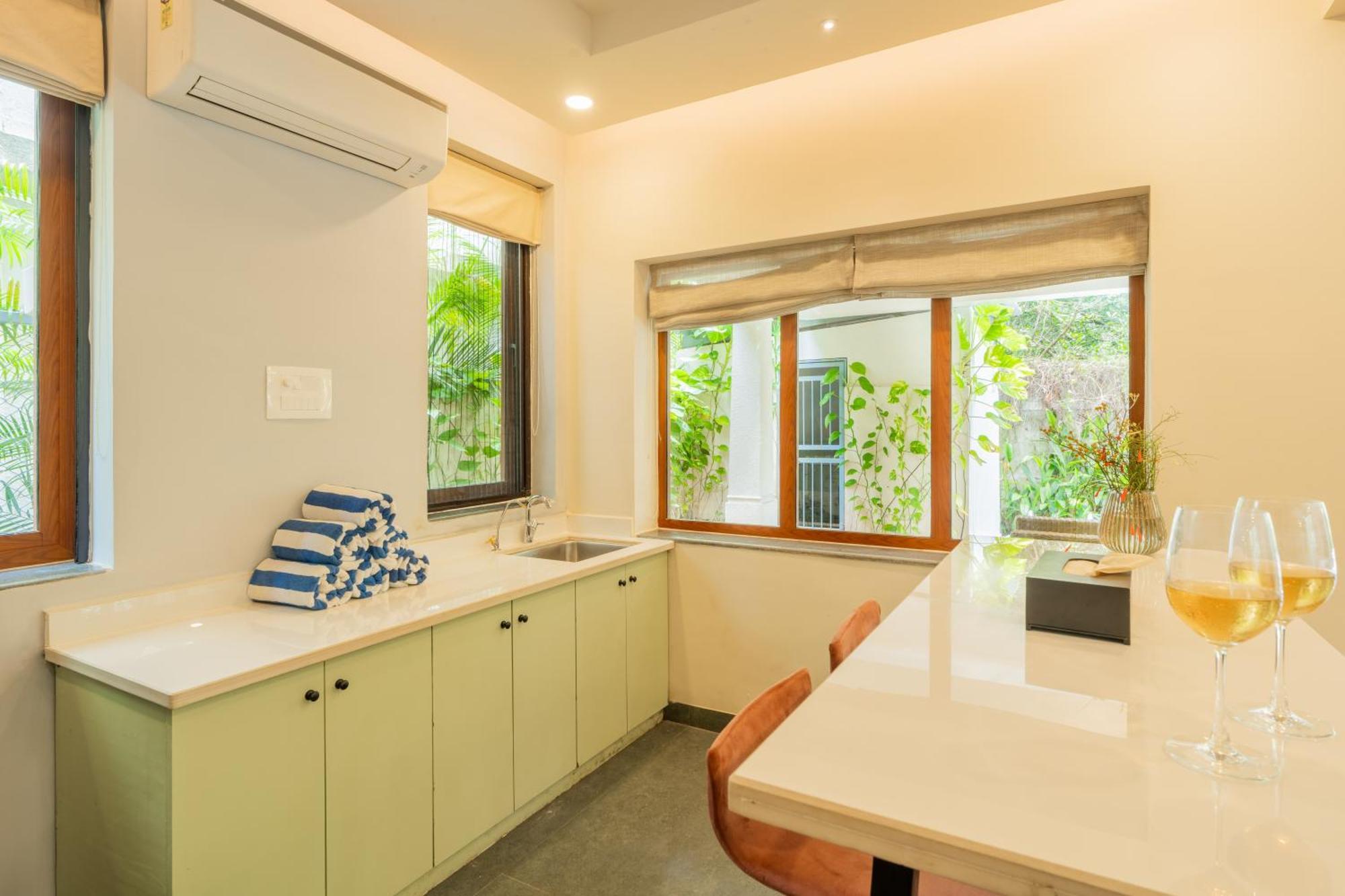 Oxel Elivaas 3 Bhk Pvt Pool & Bar - Villa Valerie מראה חיצוני תמונה