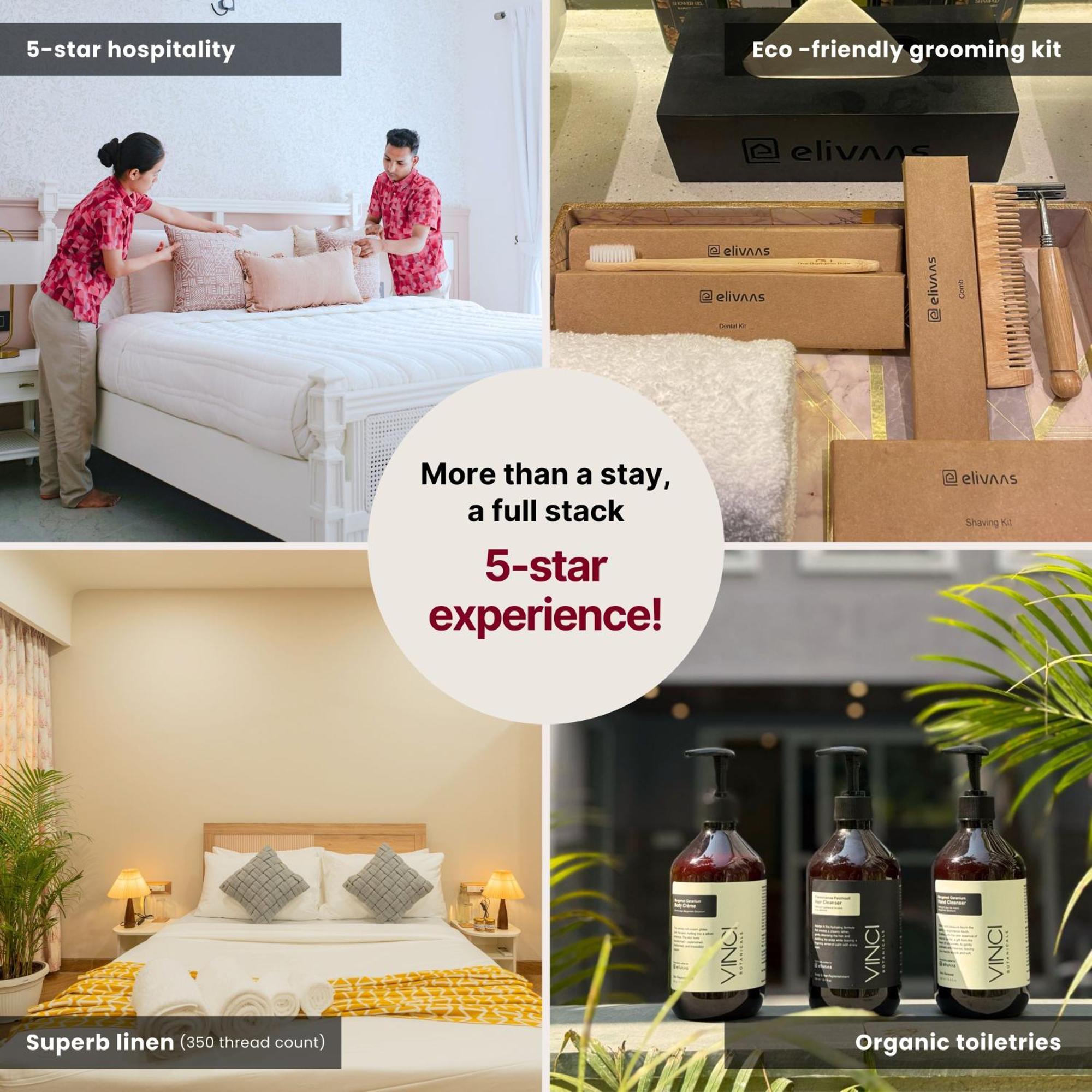 Oxel Elivaas 3 Bhk Pvt Pool & Bar - Villa Valerie מראה חיצוני תמונה